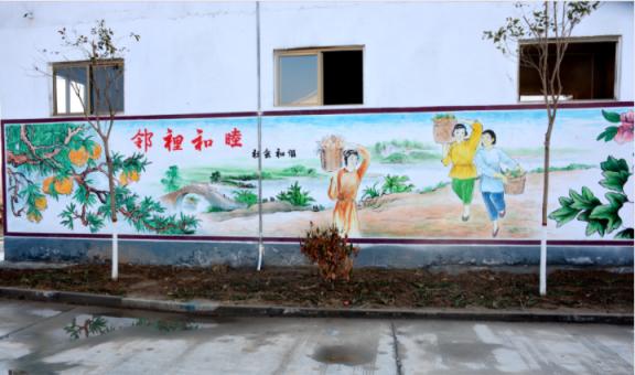  明溪乡镇文化墙 乡风文明焕发新活力