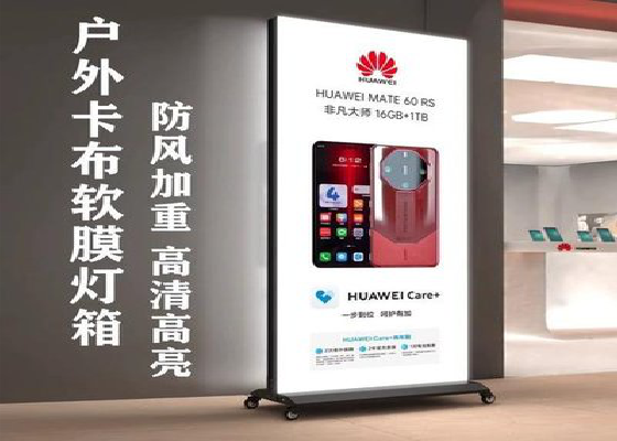  明溪户外防水灯箱的应用特点及适用范围。